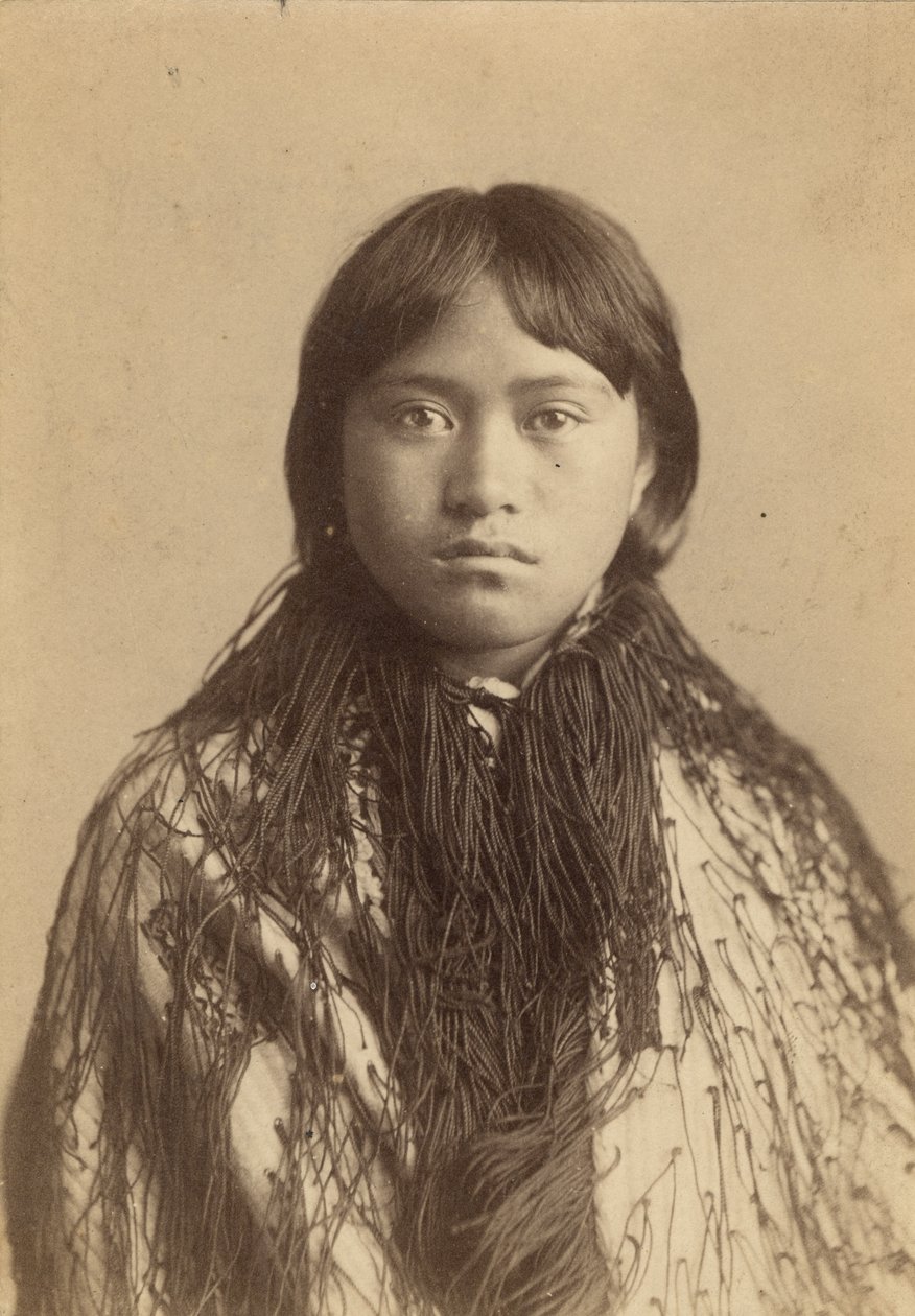 Ruto Rawira, kolem 1880 (tisk alba) od Foy Brothers Studio