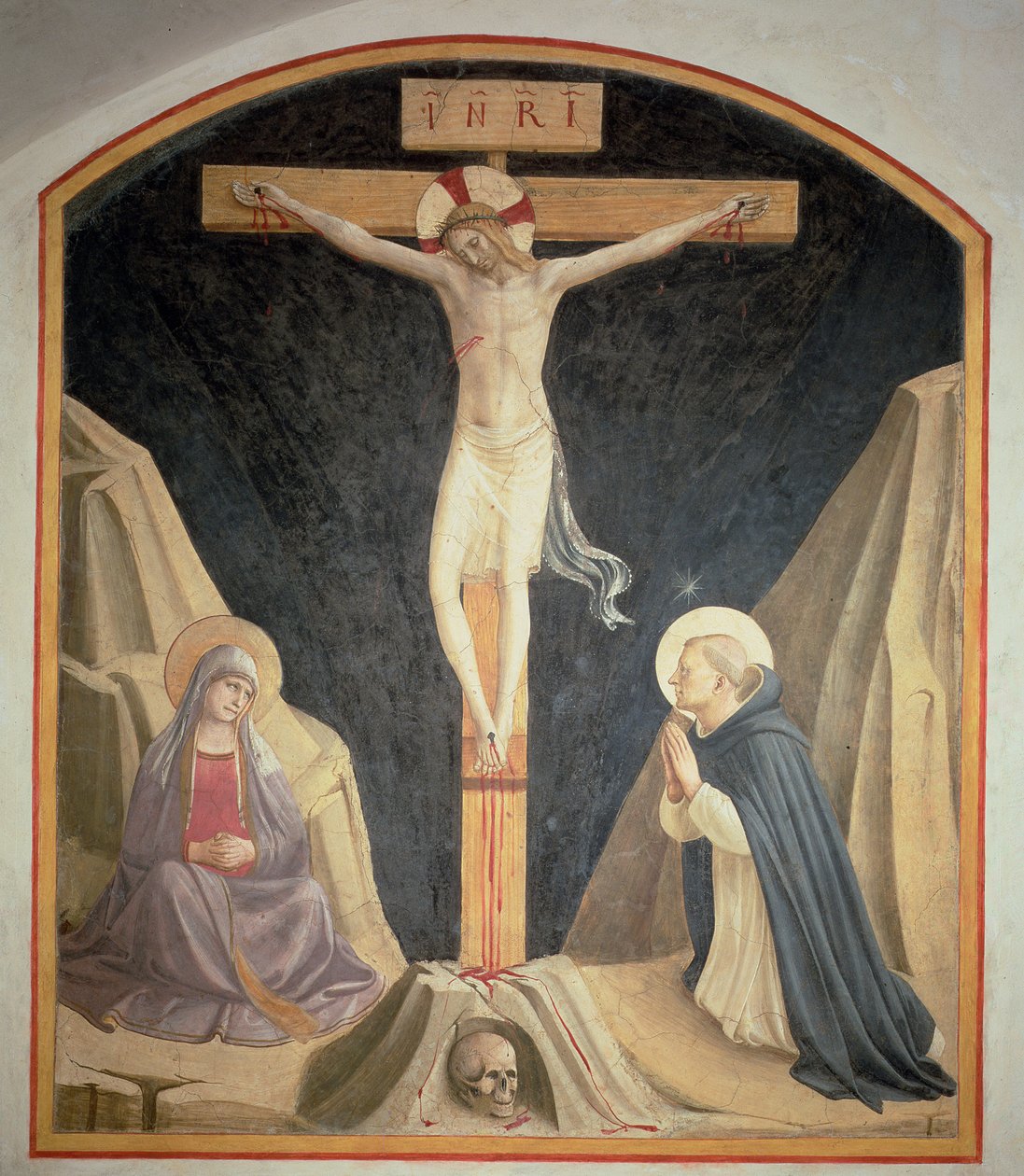 Ukřižování, 1442 od Fra Angelico
