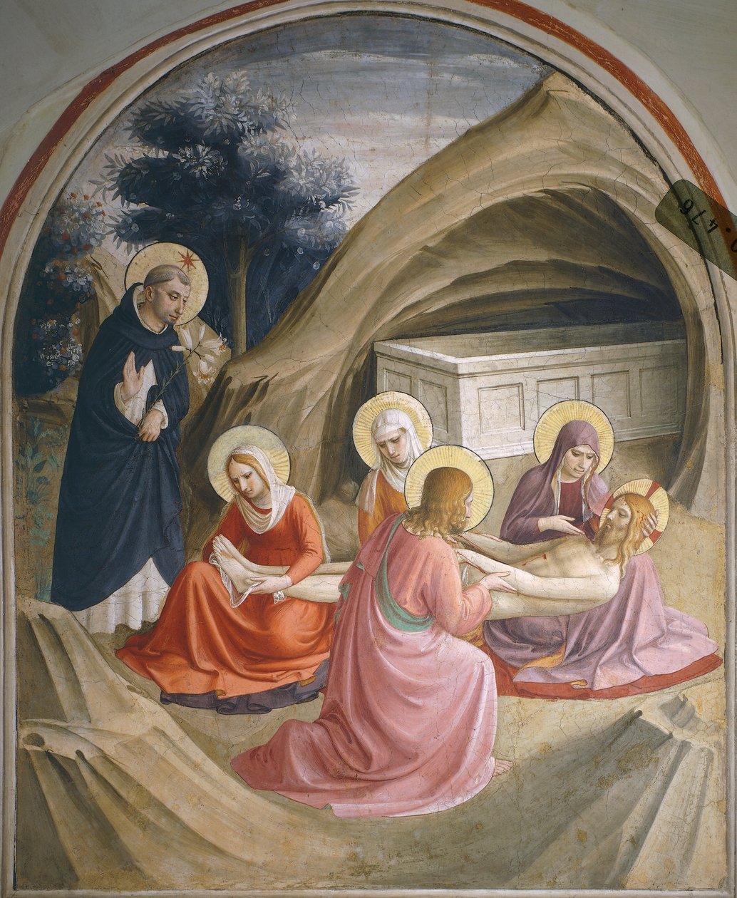Oplakávání Krista od Fra (c.1387 1455) Angelico