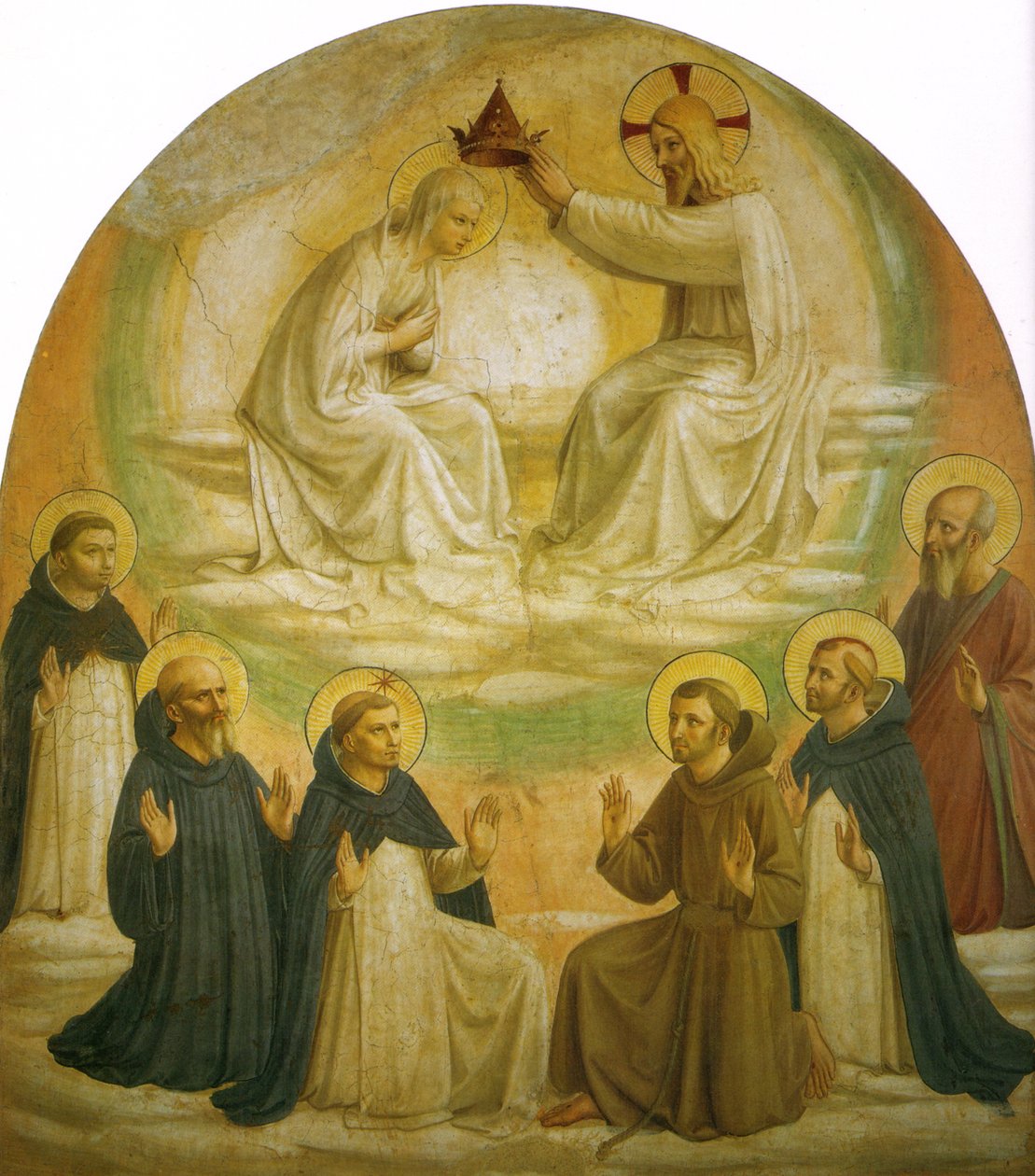 Korunovace Panny Marie od Fra Angelico