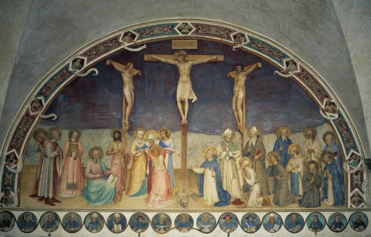 Ukřižování Krista, 1442 od Fra Angelico
