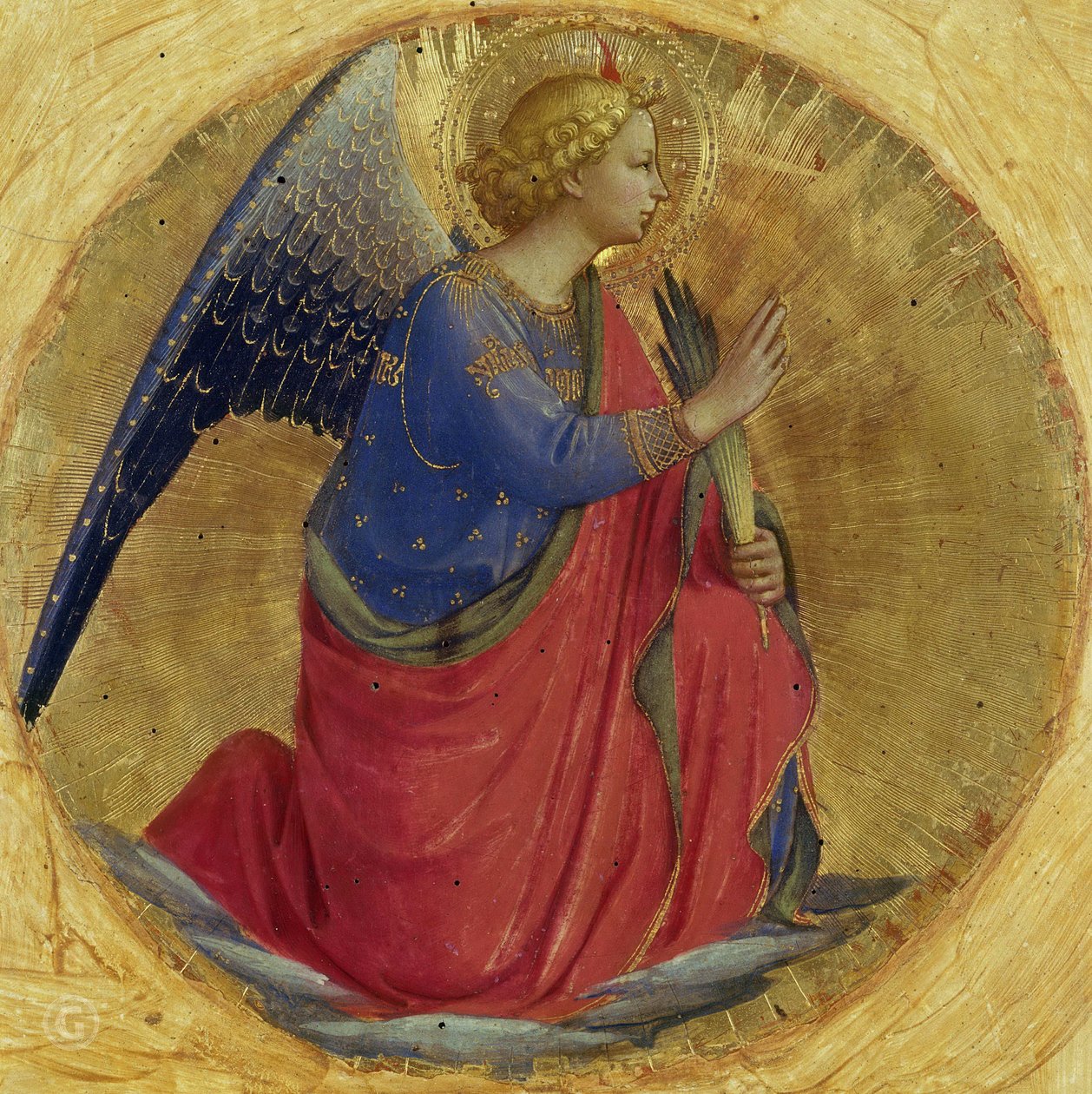 Italsky: Annunciazione Perugia Altarpiece od Fra Angelico