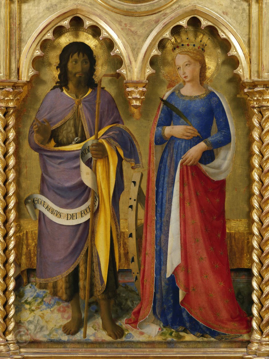 Italsky: Annunciazione Perugia Altarpiece od Fra Angelico