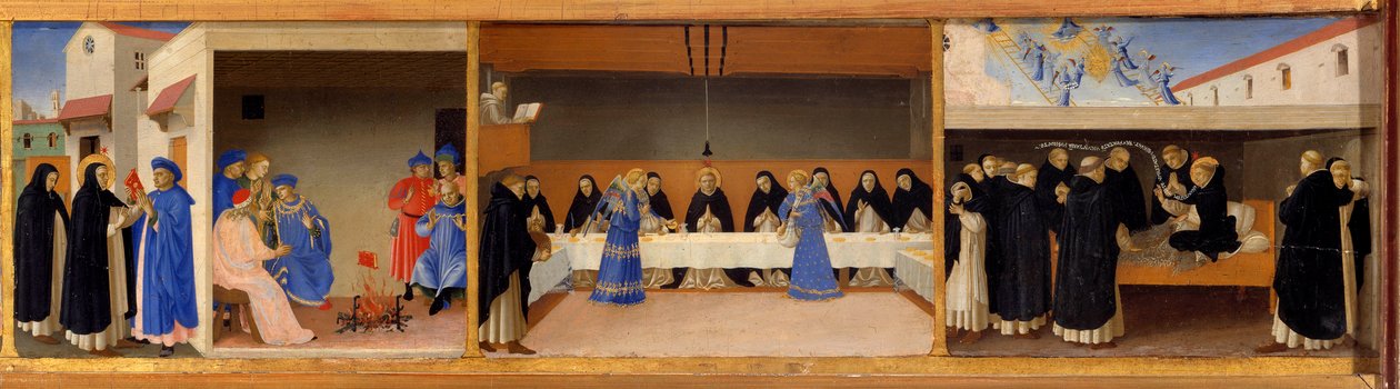 Život svaté Dominiky od Fra Angelico