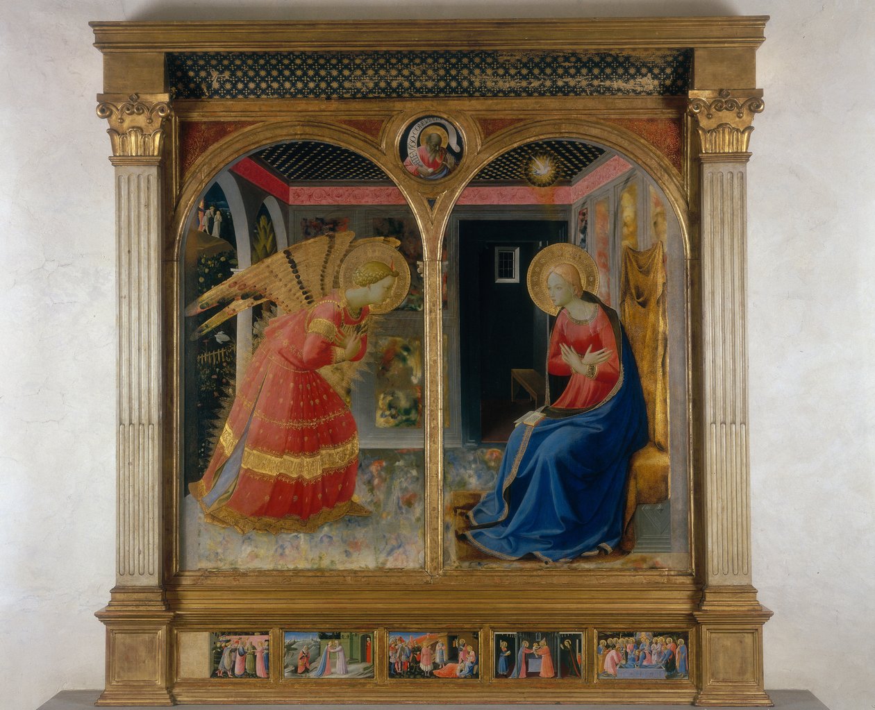 The Annunciation, c.1432 (tempera na panelu) od Fra Angelico