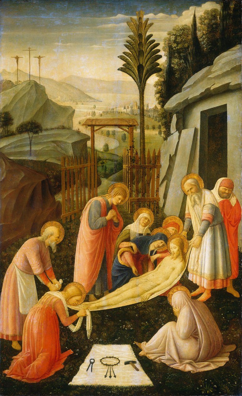 Pohřeb Krista, c. 1450. od Fra Angelico