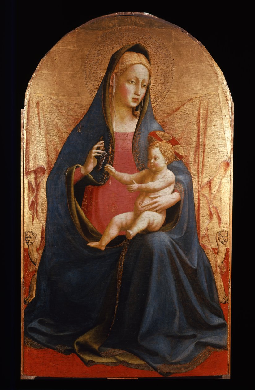 Panna a dítě od Fra Angelico