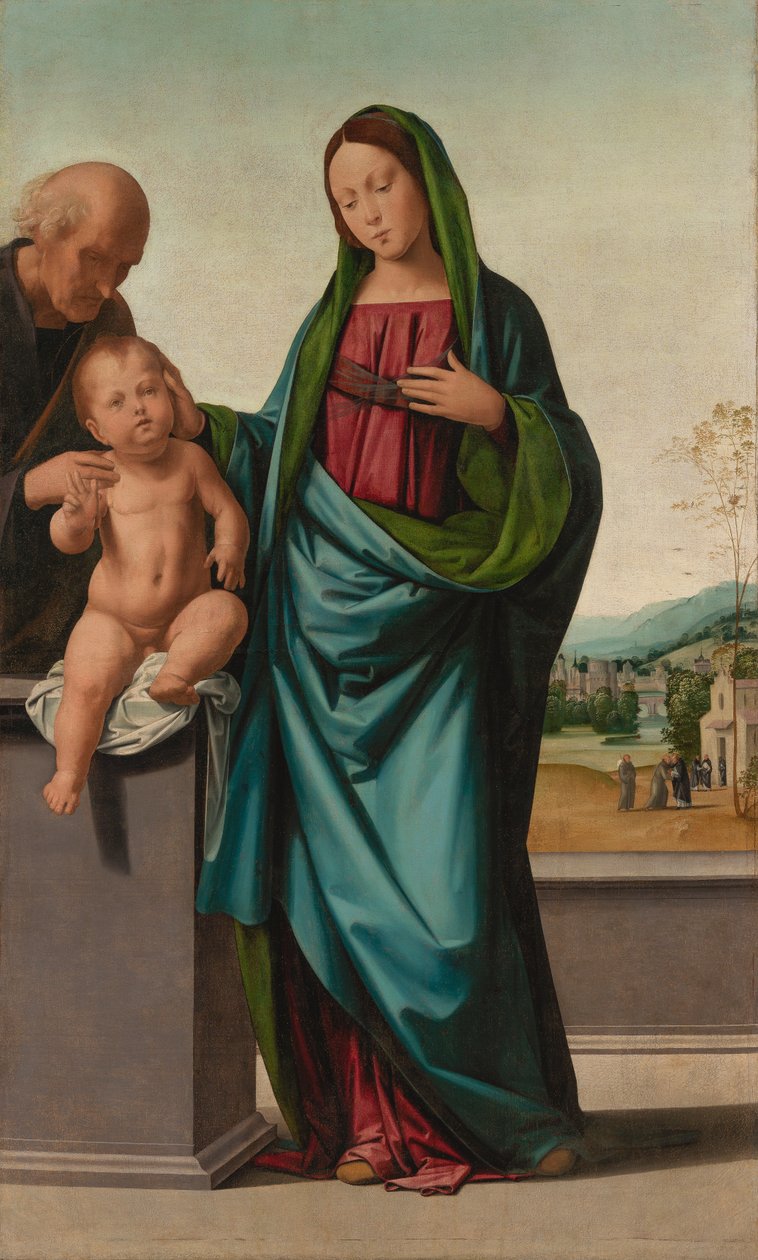 Svatá rodina, kolem roku 1497 od Fra Bartolommeo