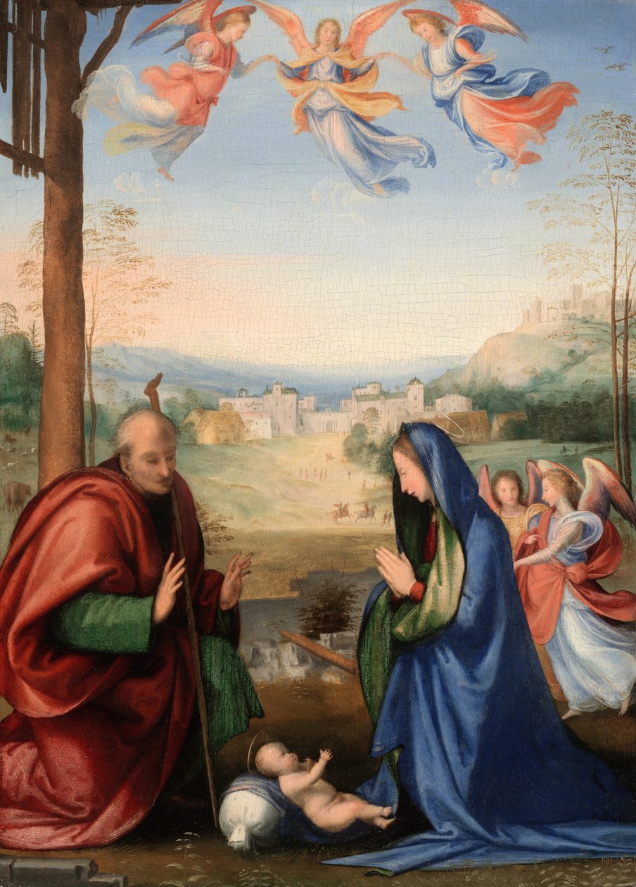Narození Páně od Fra Bartolommeo