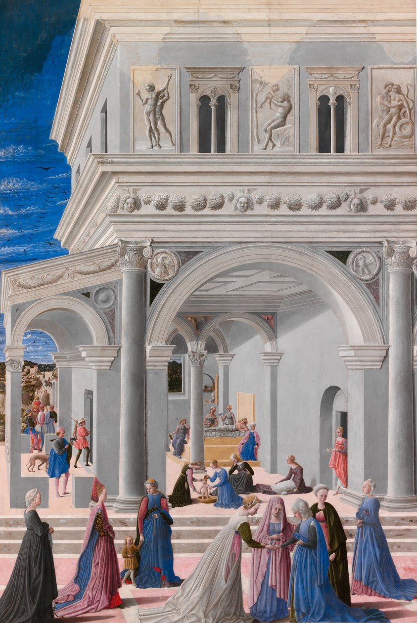 Narození Panny Marie, 1467. od Fra Carnevale