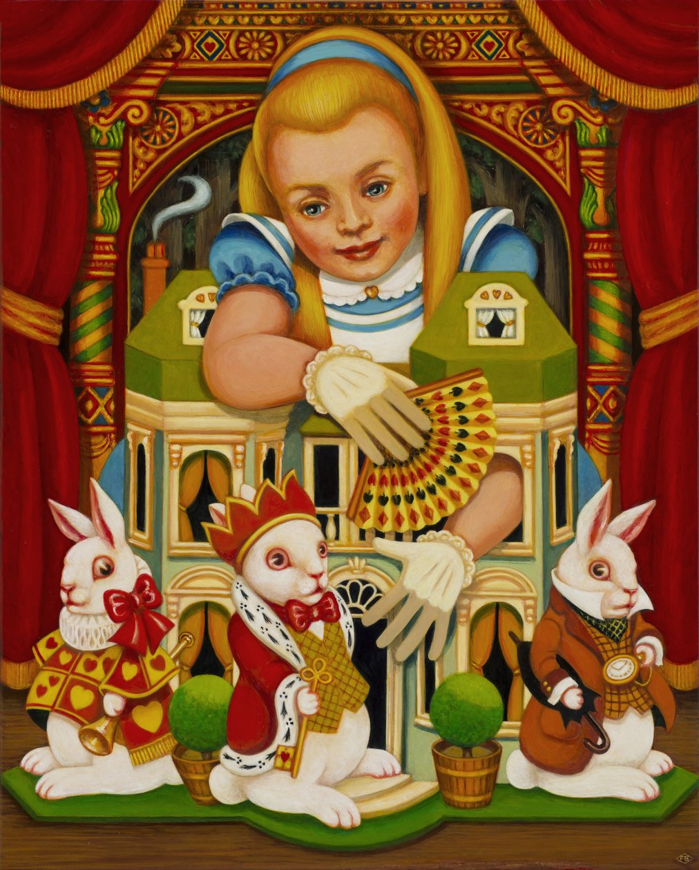 Dům bílého králíka, 2015 od Frances Broomfield