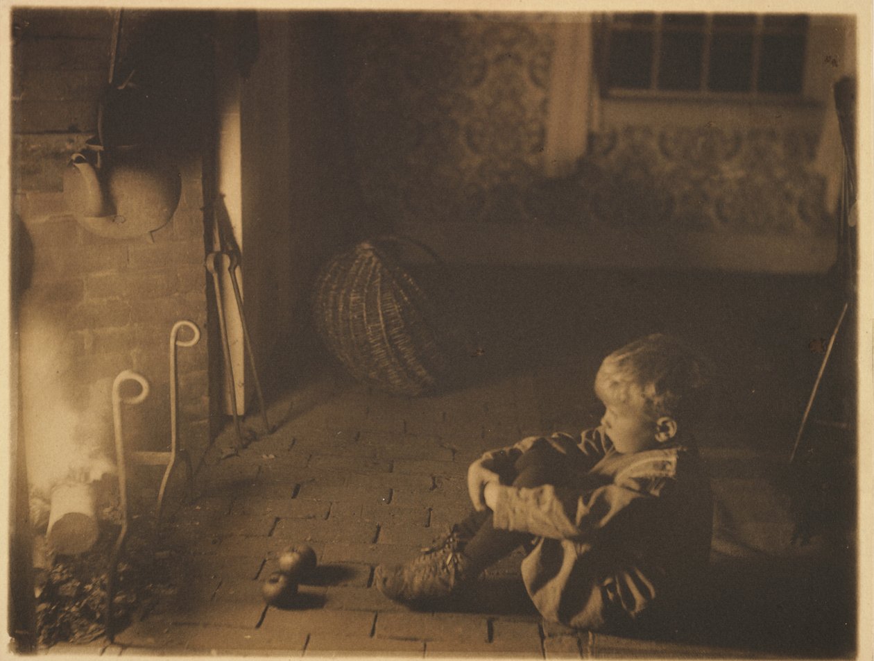 [Pražení jablek] od Frances Stebbins Allen