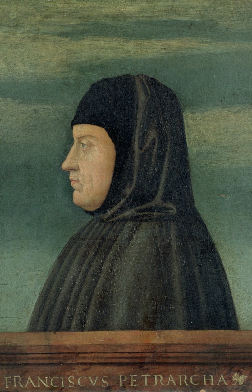 Portrét Petrarca jménem Francesco Petrarca (1304-74) od Francesco Bonsignori