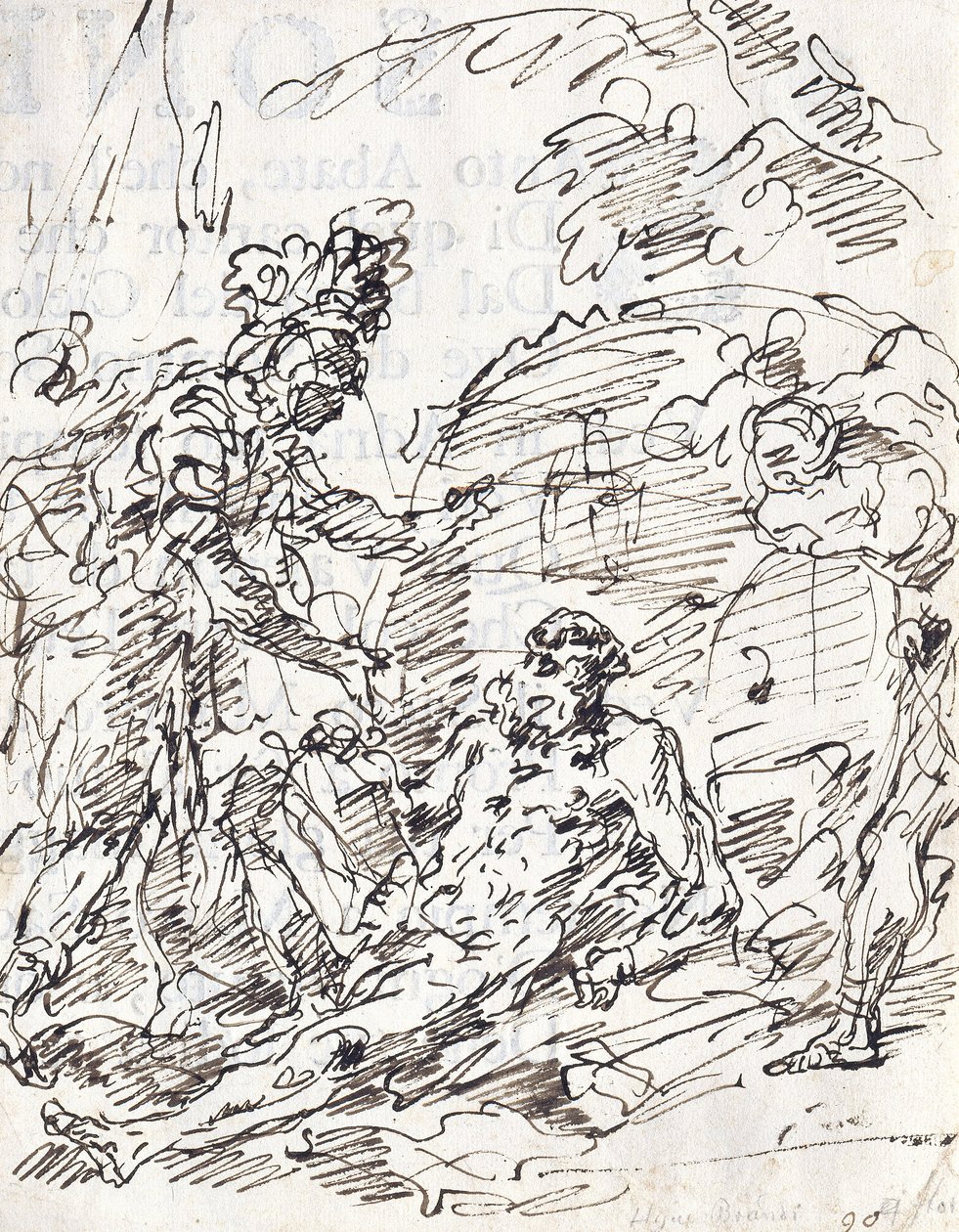 Alexandr a Diogenes od Francesco Fontebasso