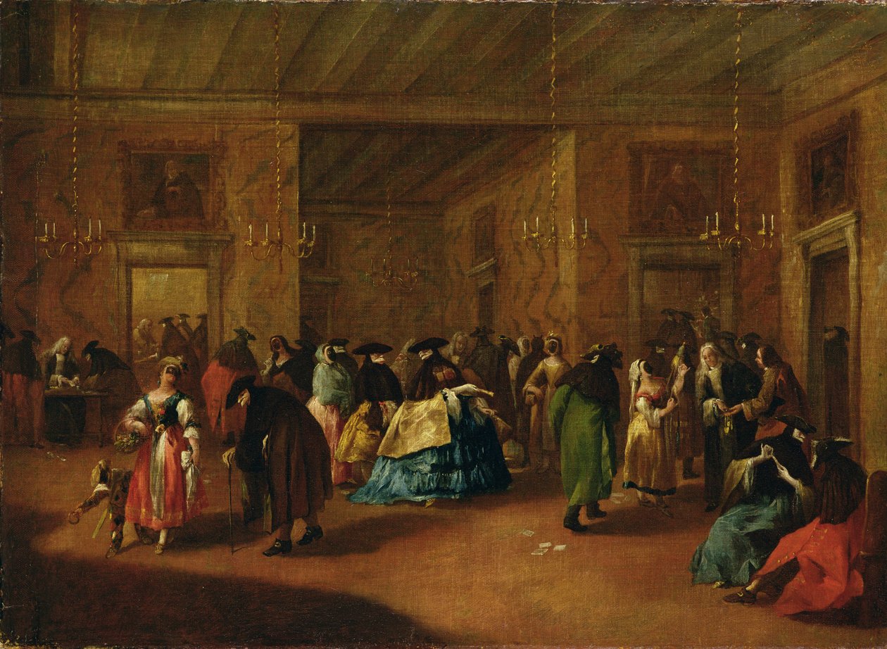 Foyer (náčrt) od Francesco Guardi
