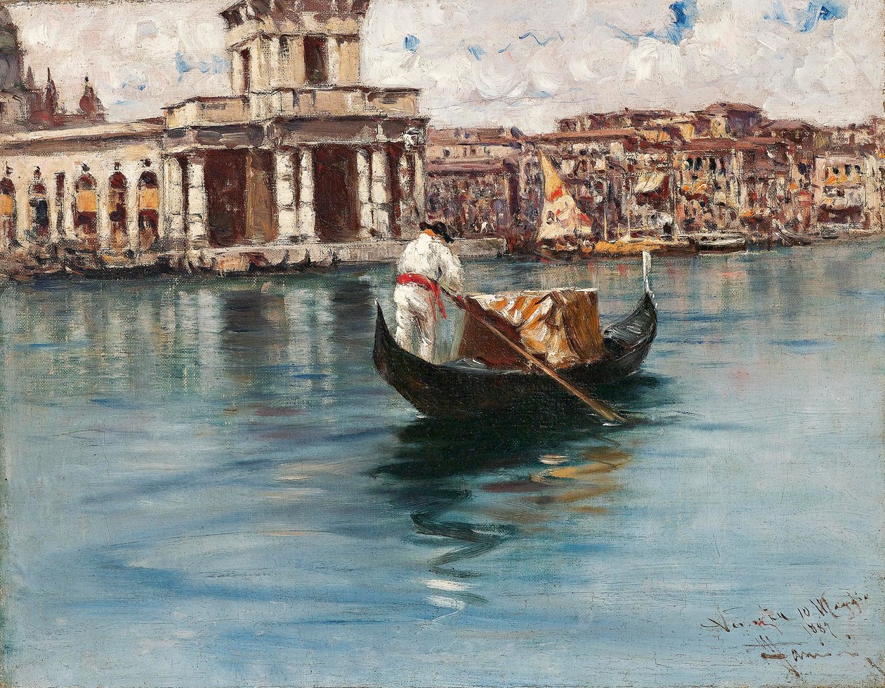 Benátky, Grand Canal od Francesco Mancini