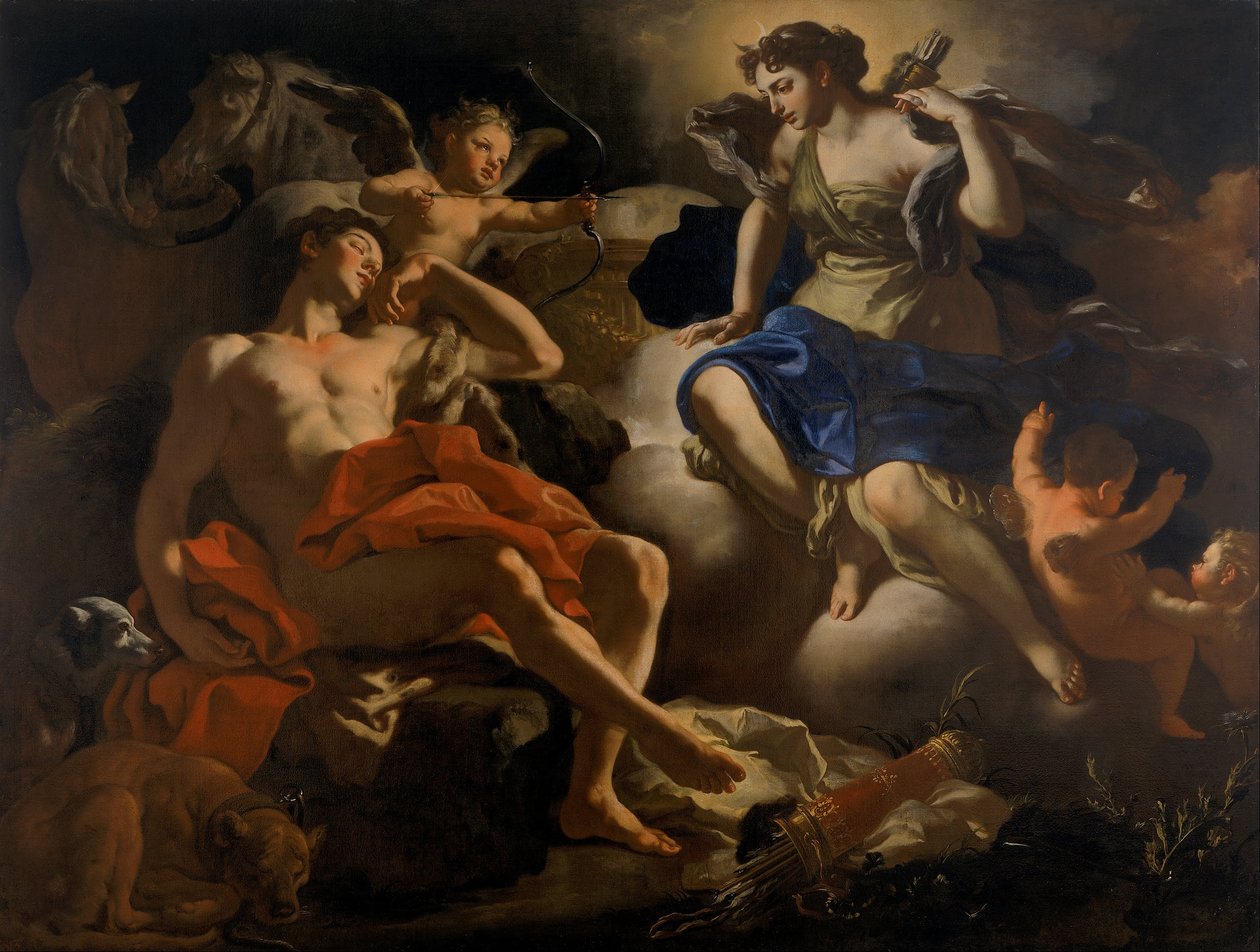 Diana a Endymion od Francesco Solimena