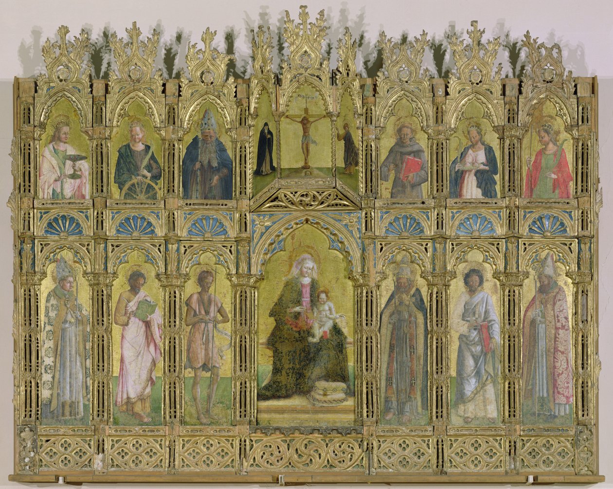 Polyptych Arzignano od Francesco Squarcione
