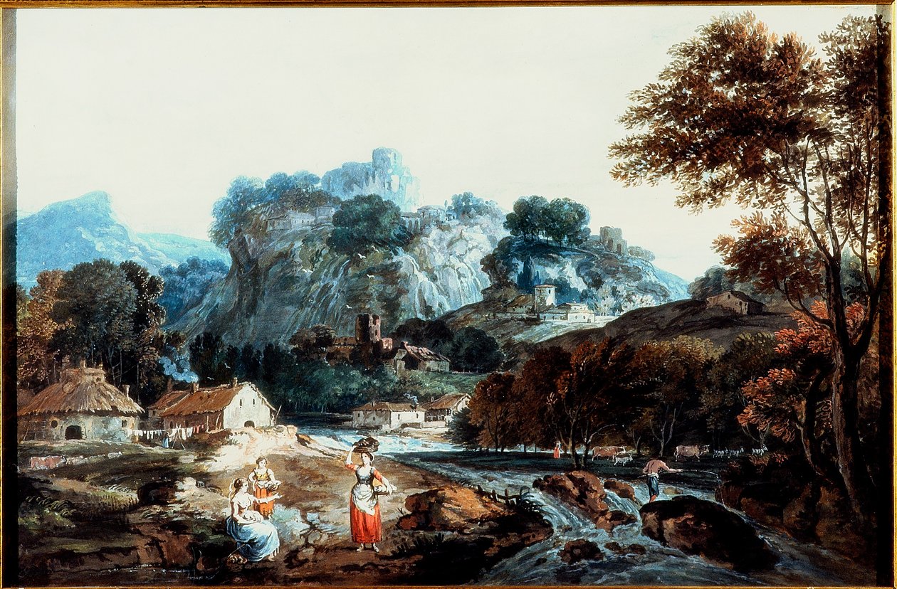 Krajina (bc na papíře) od Francesco Zuccarelli