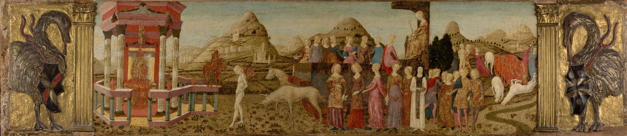 Triumf cudnosti od Francesco di Giorgio  