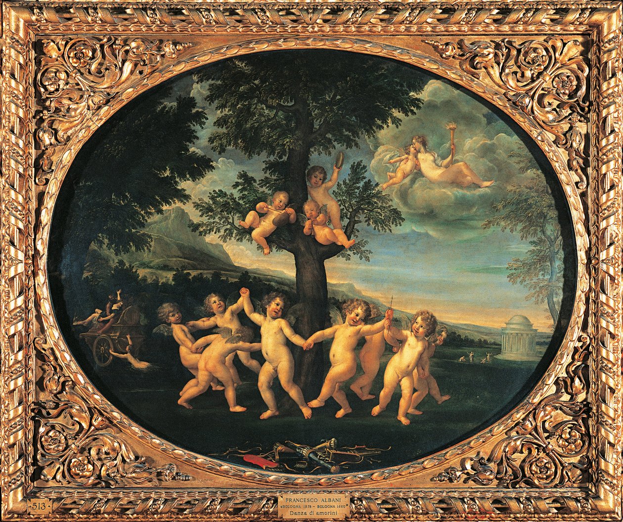 Tanec Amorů od Francesco Albani
