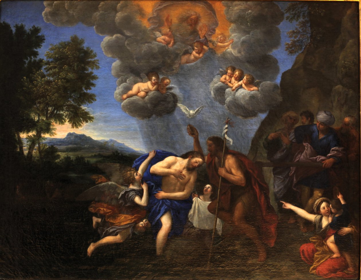 Křest Kristův od Francesco Albani