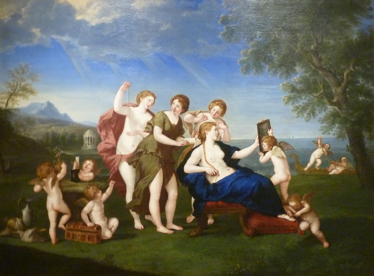 Venušina toaleta od Francesco Albani