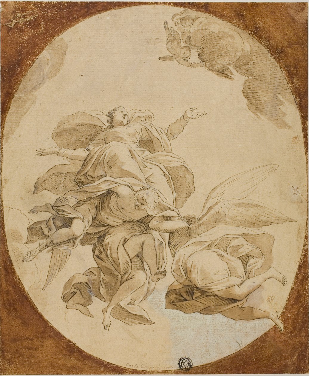 Nanebevzetí Panny Marie od Francesco Bartolozzi