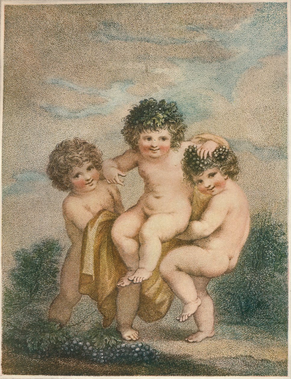 Bacchanels, 1903 od Francesco Bartolozzi