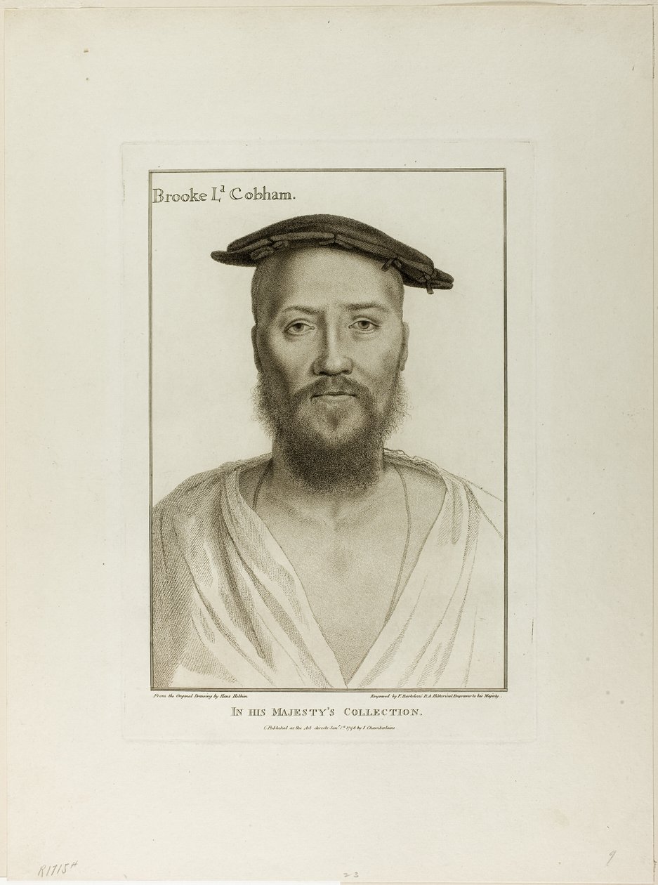 Brooke Lord Cobham od Francesco Bartolozzi