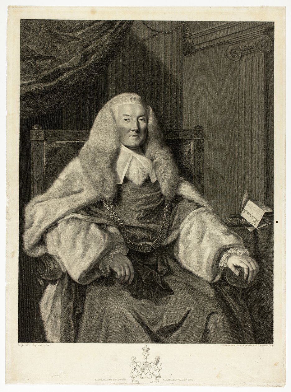 hrabě Mansfield od Francesco Bartolozzi