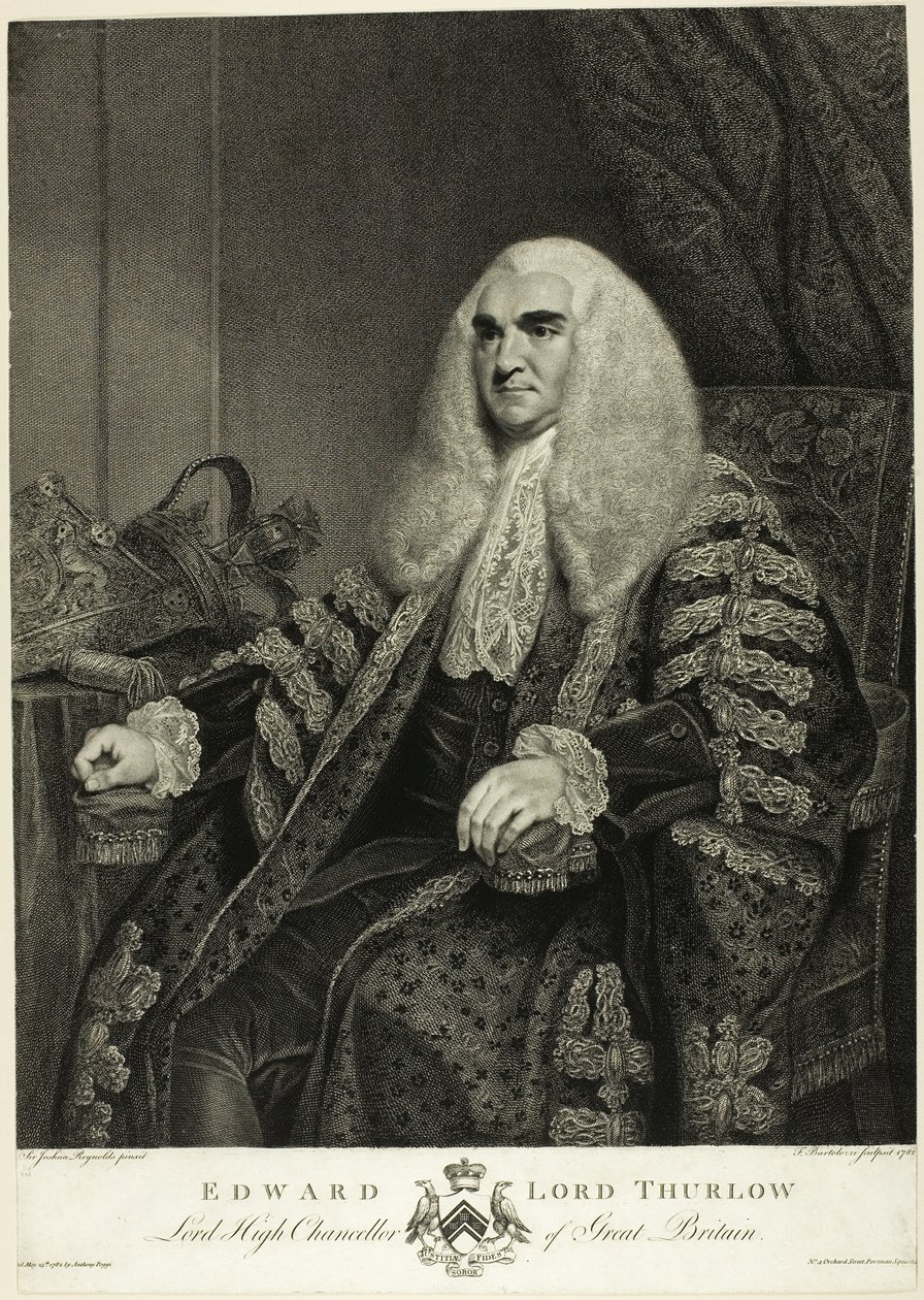 Edward, lord Thurlow od Francesco Bartolozzi