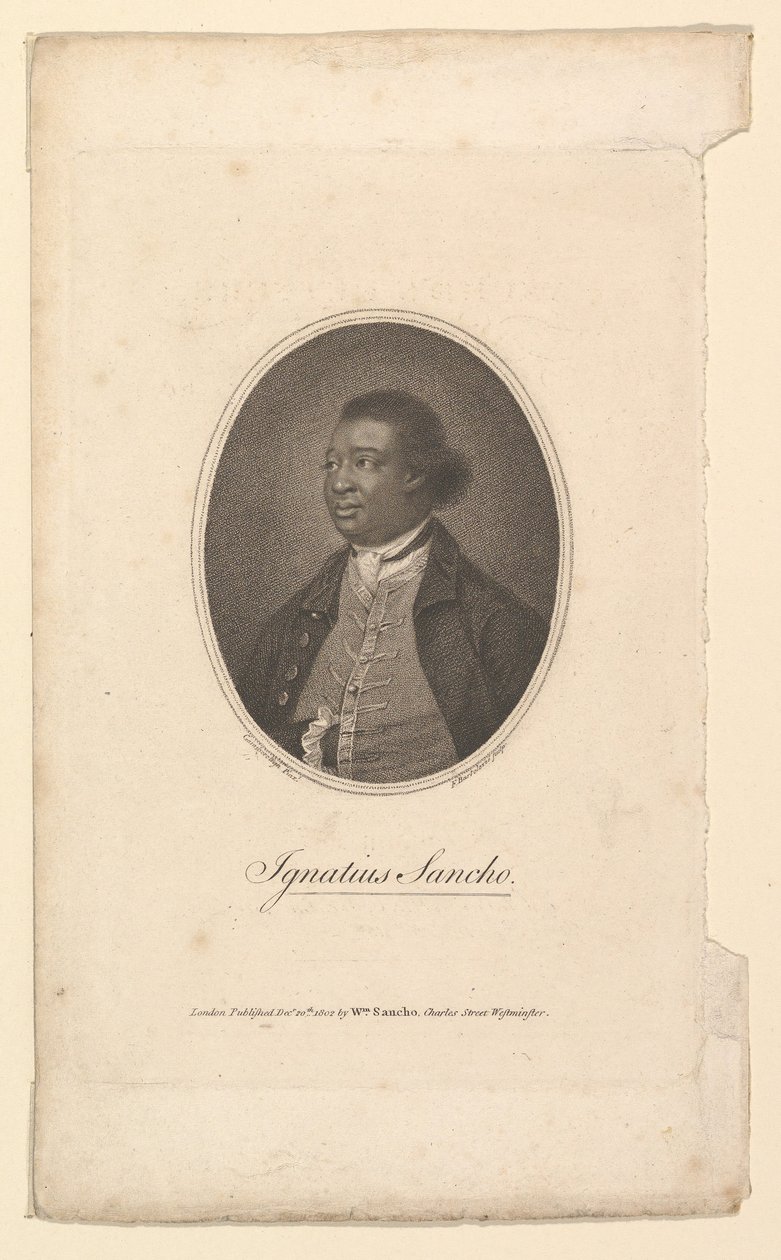 Ignatius Sancho, 1802. od Francesco Bartolozzi