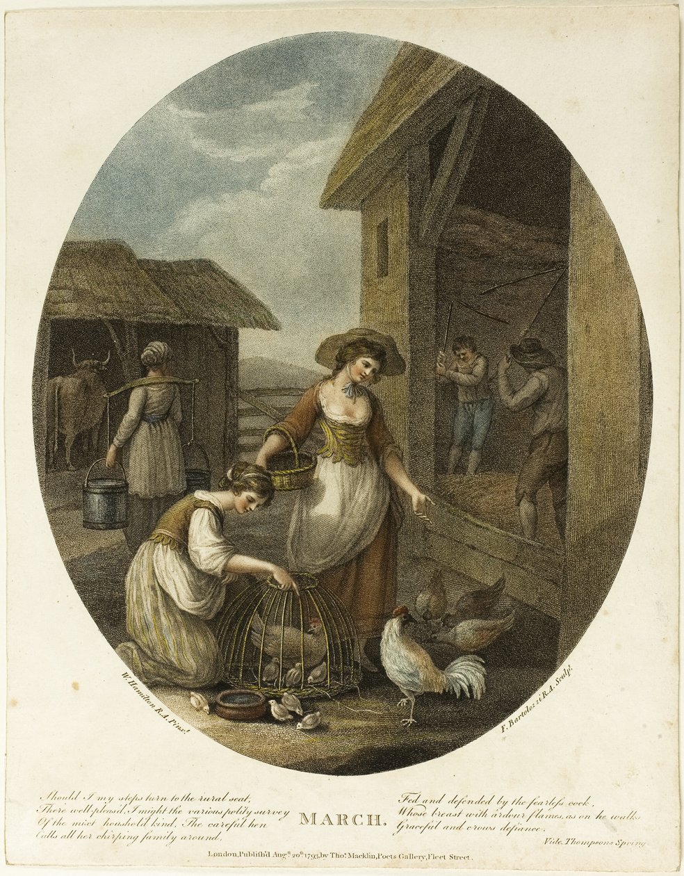 březen od Francesco Bartolozzi