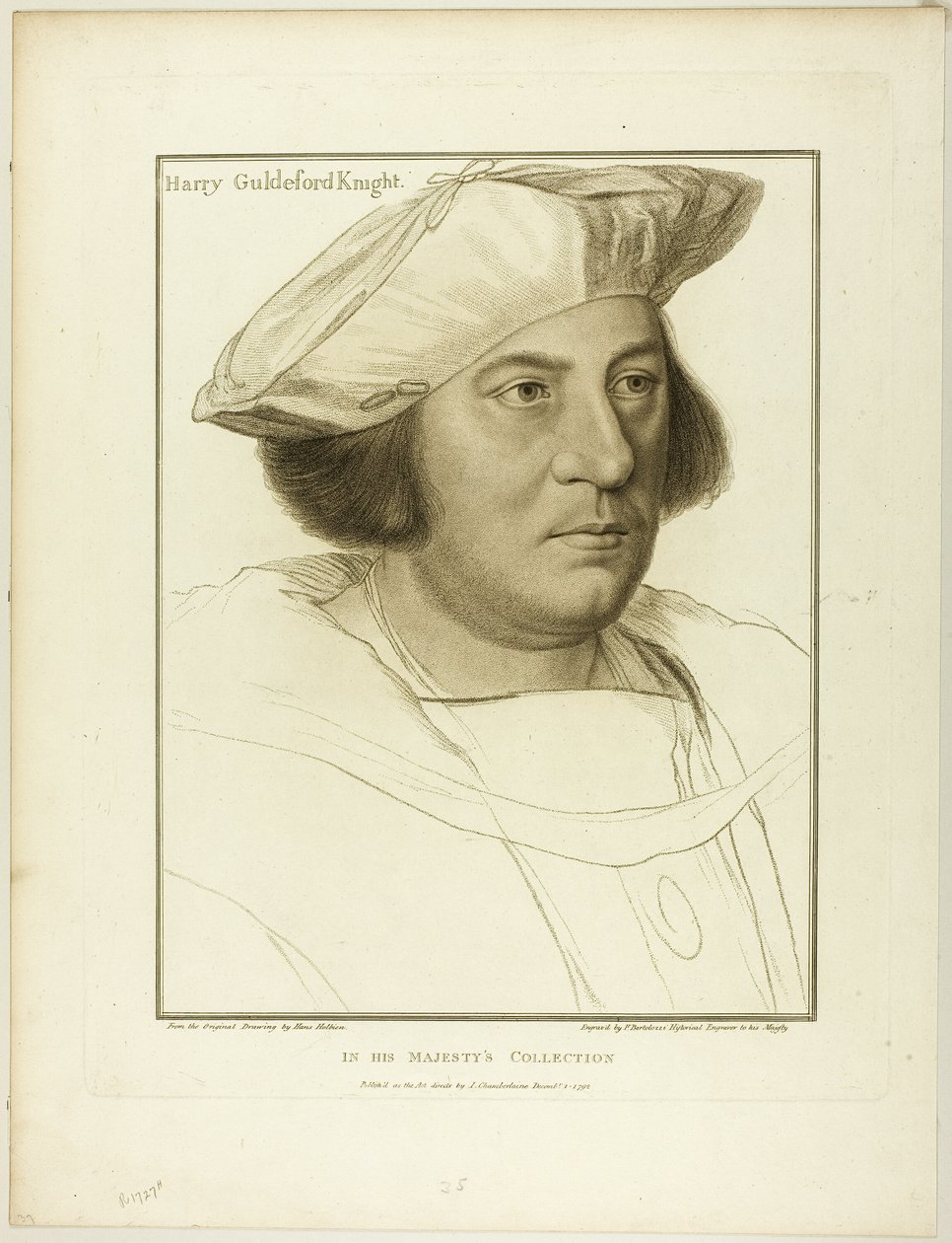 Sir Henry Guildford od Francesco Bartolozzi