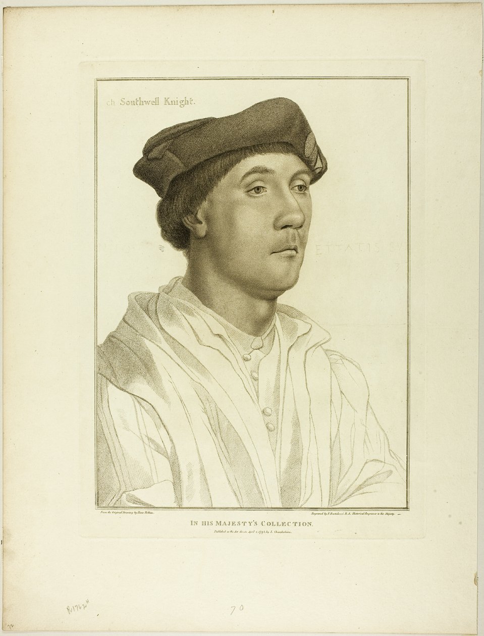 Sir Richard Southwell od Francesco Bartolozzi