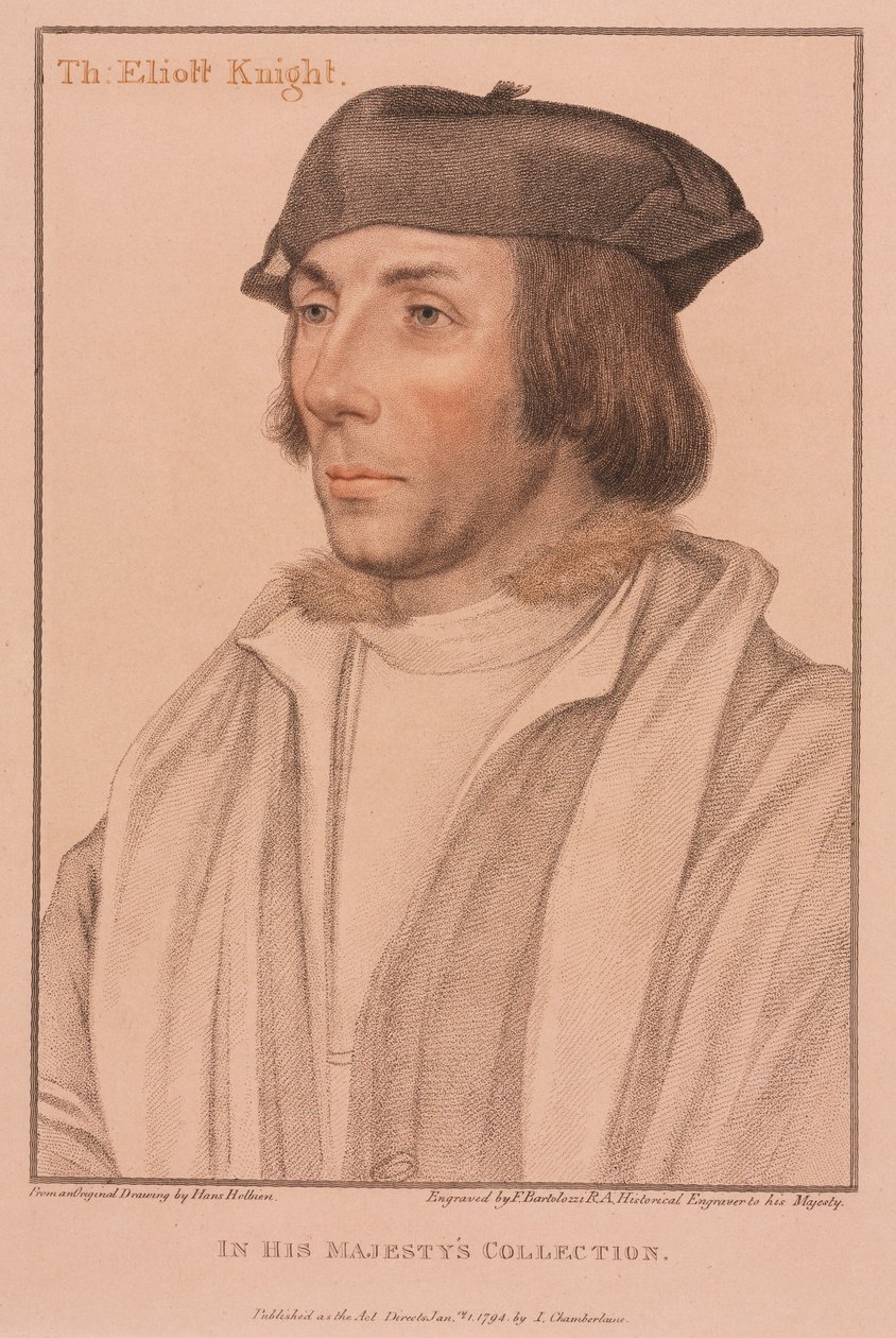 Sir Thomas Elyot od Francesco Bartolozzi