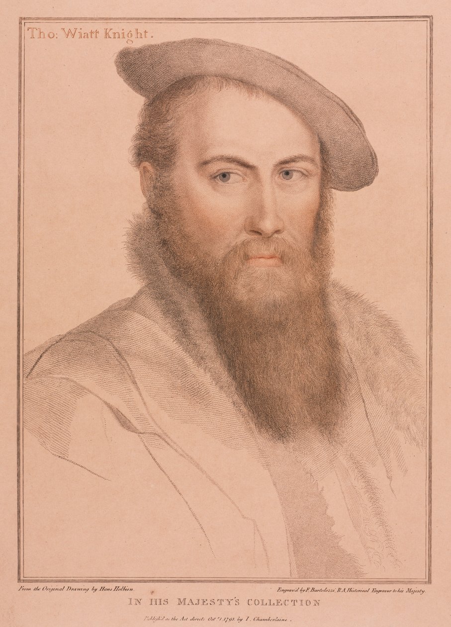 Sir Thomas Wyatt od Francesco Bartolozzi