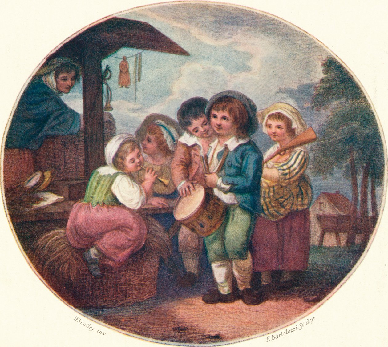 Veletrh, c1870, 1903 od Francesco Bartolozzi