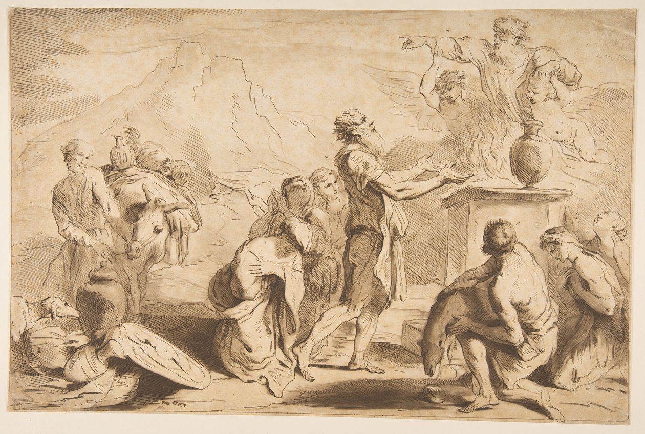 Oběť Noemova, 1765. od Francesco Bartolozzi