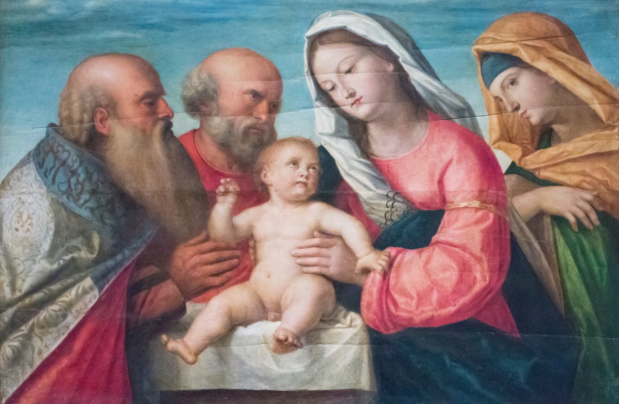 Obřízka Ježíše (olej na plátně) od Francesco Bissolo