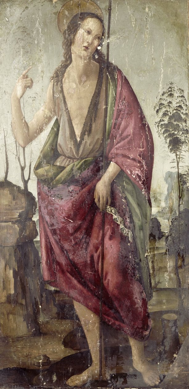 Jana Křtitele od Francesco Botticini (attributed to)