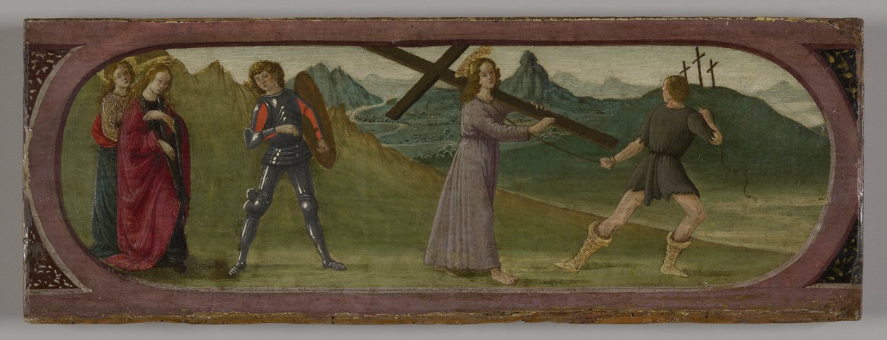 Cesta na Kalvárii od Francesco Botticini