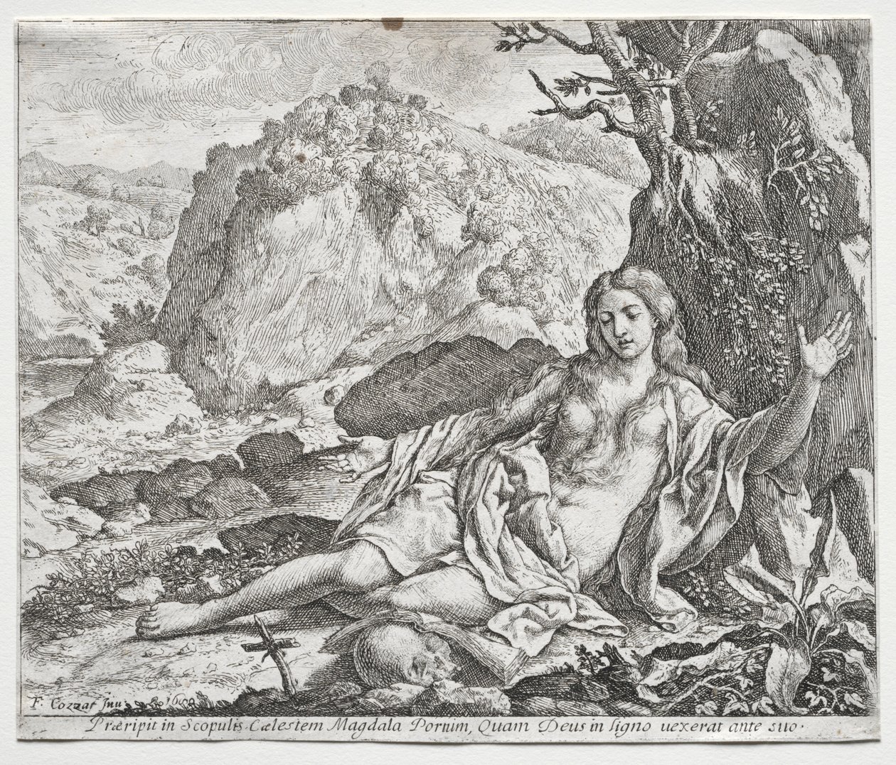 Kajícnice Magdaléna, 1650. od Francesco Cozza