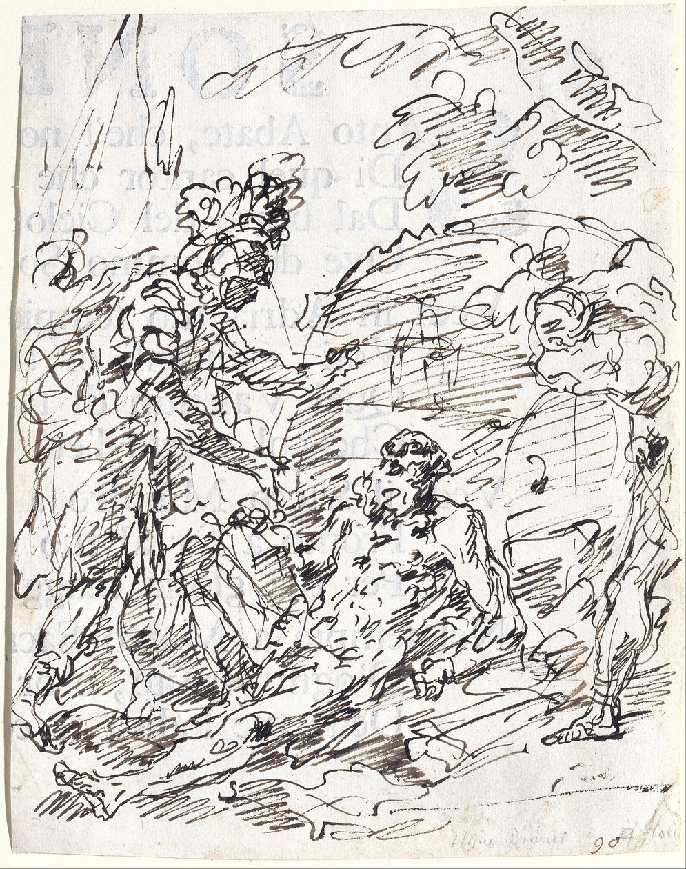 Alexandr a Diogenes od Francesco Fontebasso