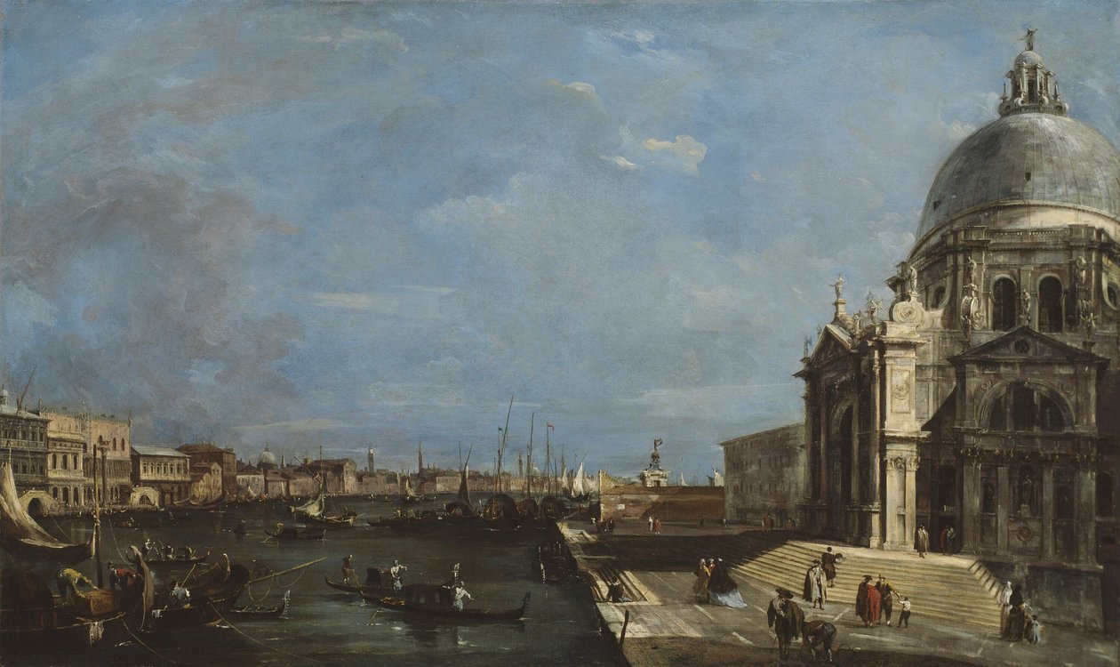 Canal Grande, Benátky od Francesco Guardi