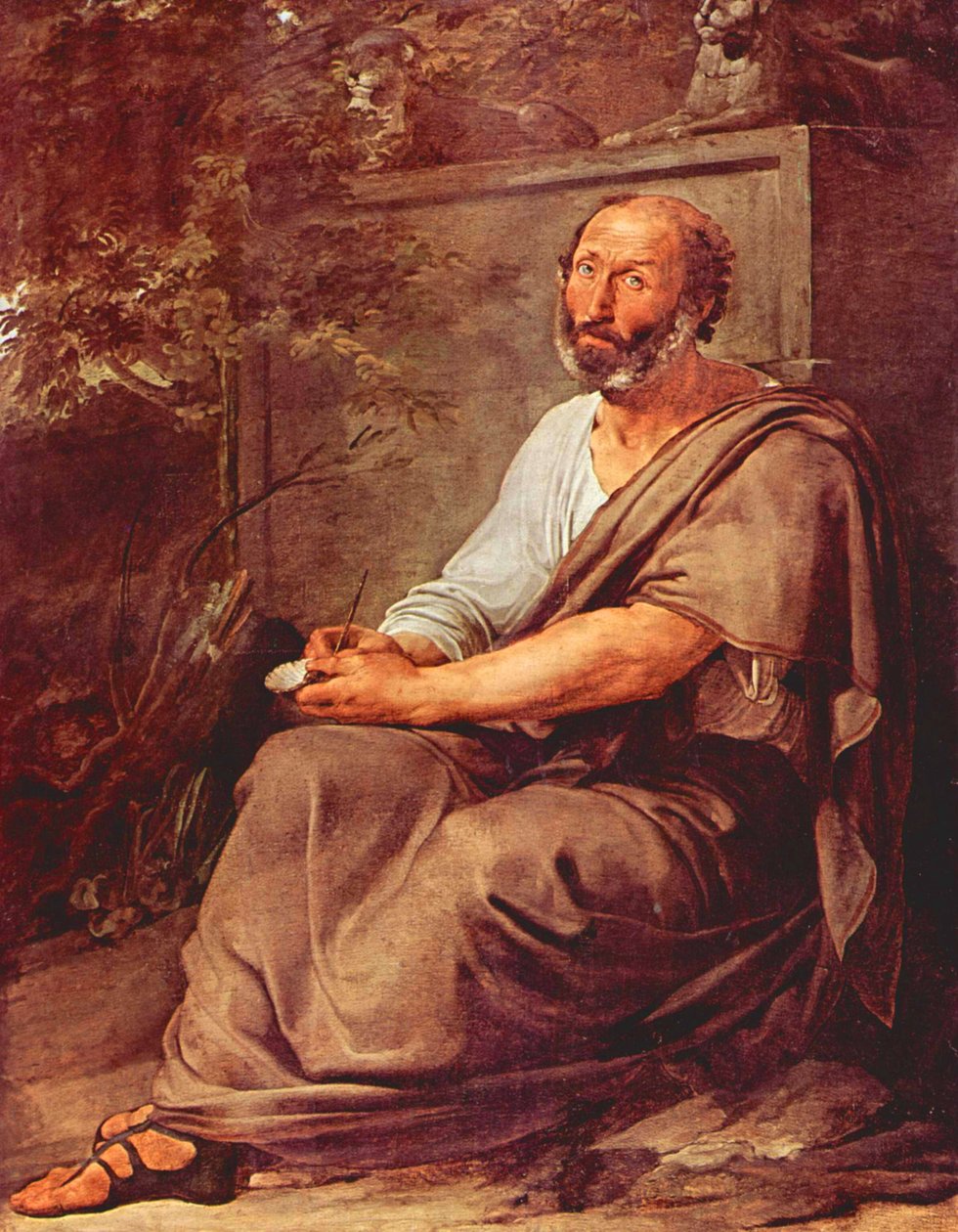 Italština:  Aristotele Aristides od Francesco Hayez