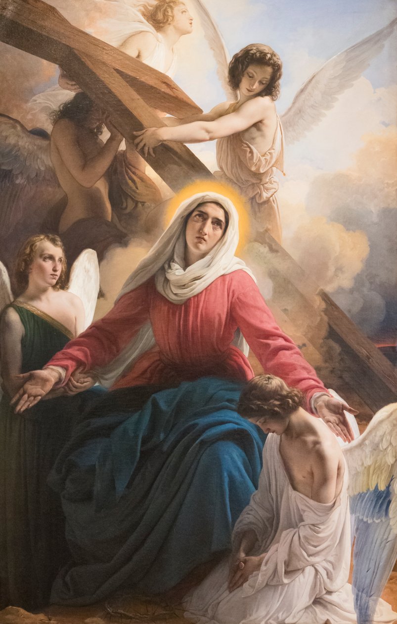 Ten truchlící od Francesco Hayez