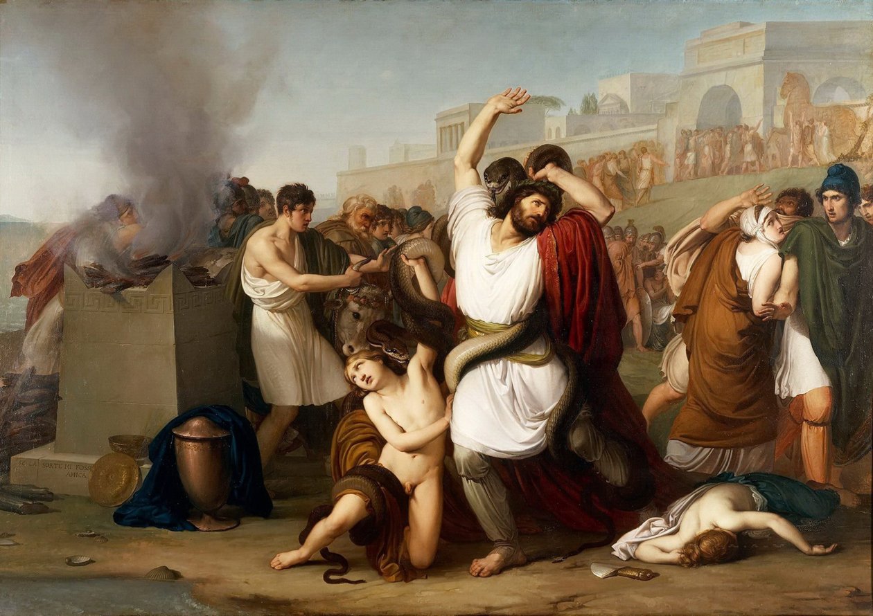 Laocoon, 1812. od Francesco Hayez