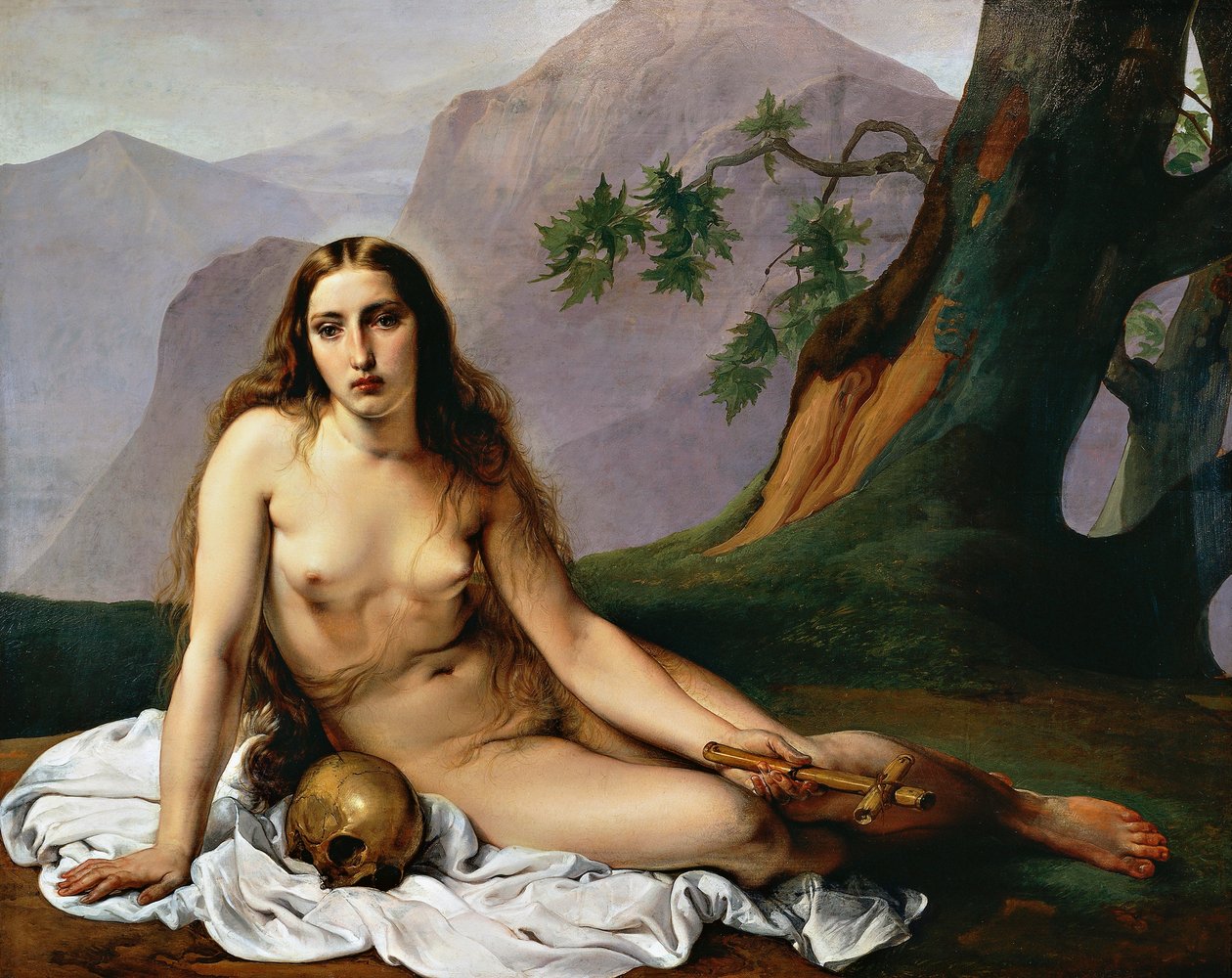 Kajícnice Magdalena od Francesco Hayez